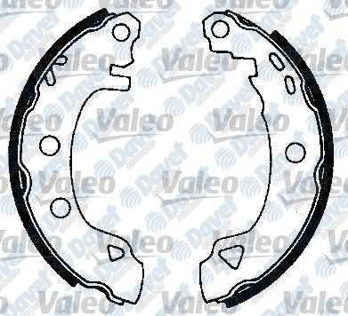 VALEO 562041 Arka Fren Balatasi Pabuc R19-Express Brava Bravo Marea